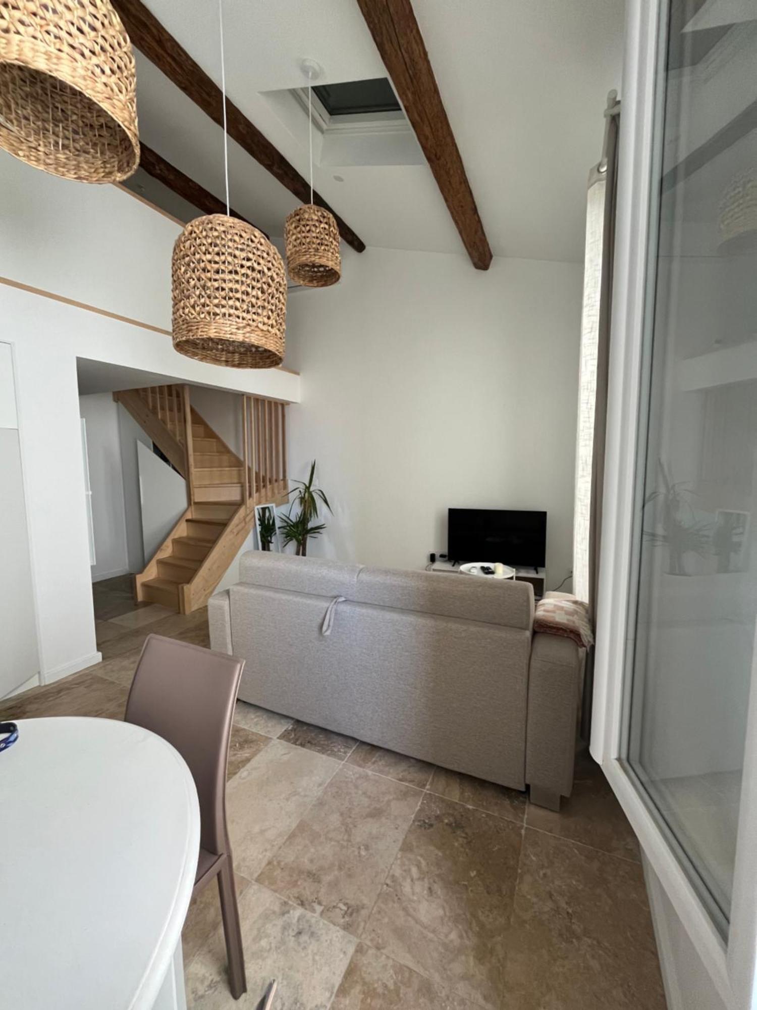 L Appartement Sete Magnifique Duplex Climatise Exteriér fotografie